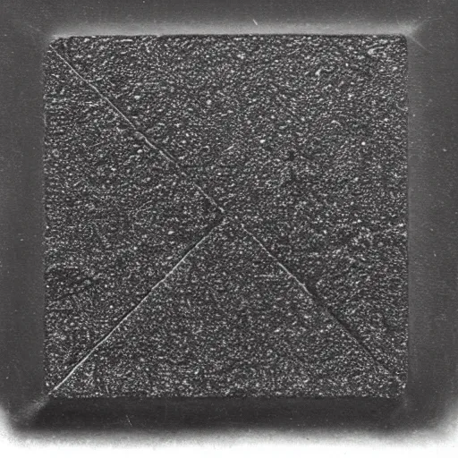 Prompt: vantablack square