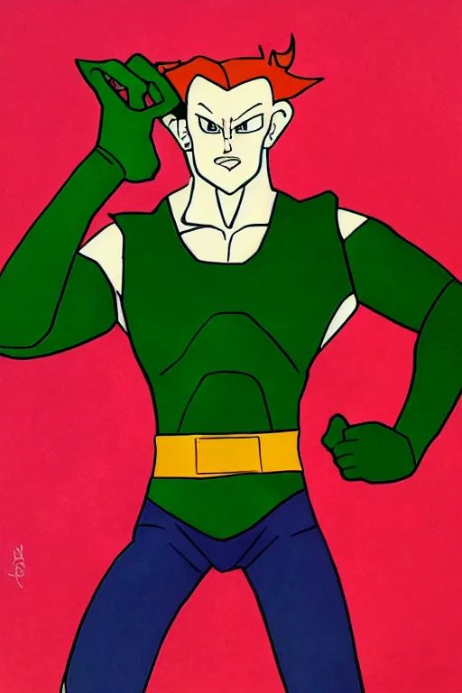 Image similar to android 1 6 in the style of art deco