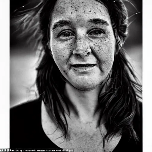 Image similar to an amazing award winning photo of a happy female, very sharp, hyperdetailed, cinematic atmospheric photo