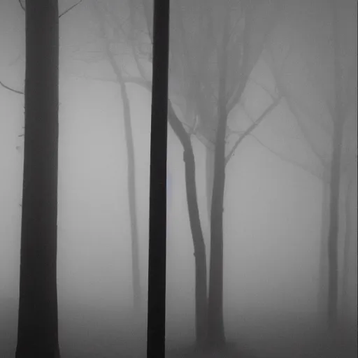 Image similar to liminal space, fog