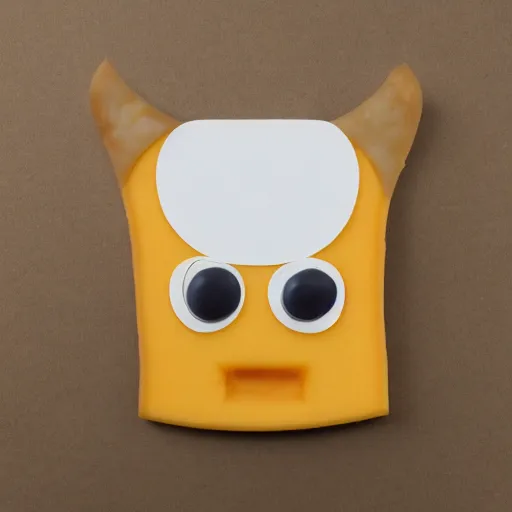 Image similar to anthropomorphic cheese wedge