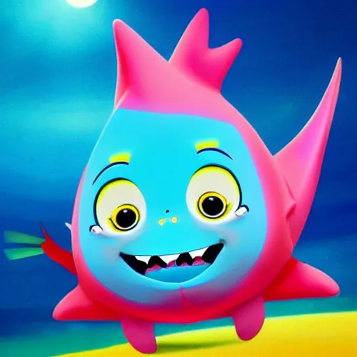 Image similar to baby shark pinkfong,