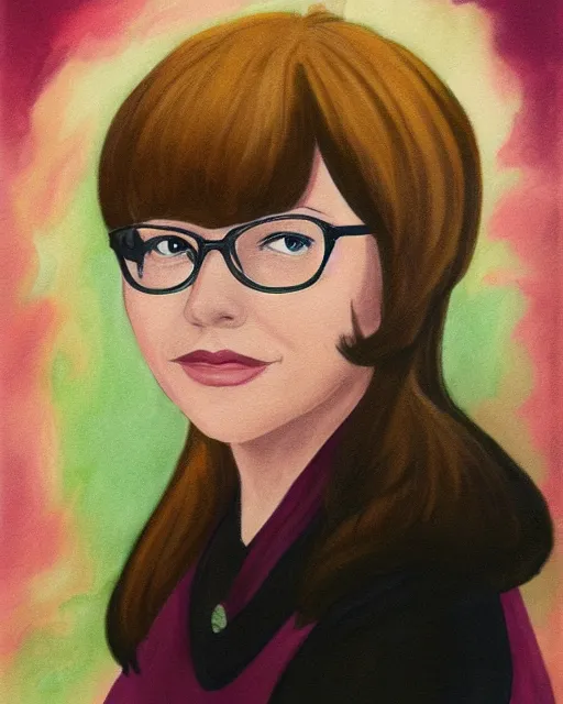 Image similar to a portrait of Velma Dinkley in the style of fantasy art