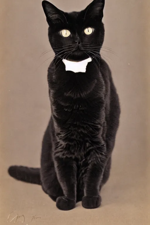 Image similar to photo of a black chantilly-tiffany cat