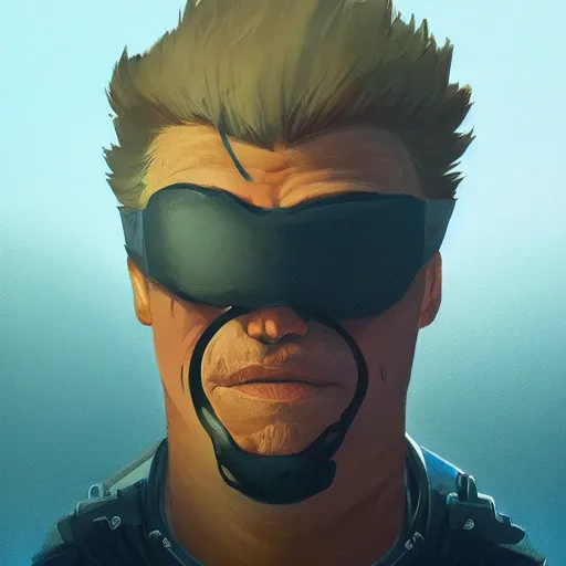 Image similar to face icon stylized minimalist mad max 2 : the road warrior, loftis, cory behance hd by jesper ejsing, by rhads, makoto shinkai and lois van baarle, ilya kuvshinov, rossdraws global illumination