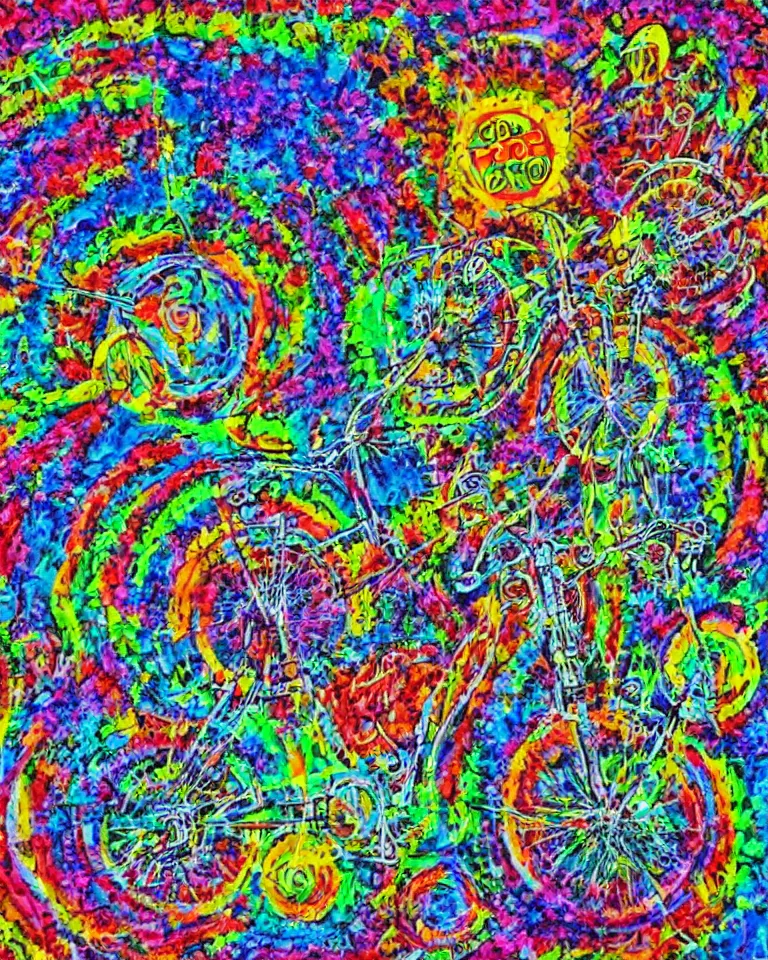 Prompt: bicycle day