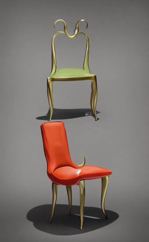 Image similar to chair designed by hermes, inspired by perfume, advertising photography