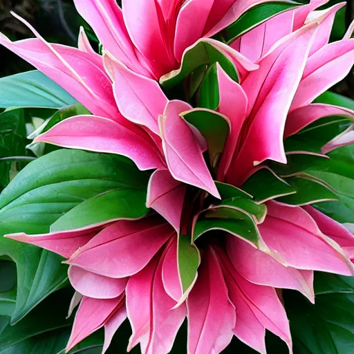 Prompt: medinilla magnifica flowers