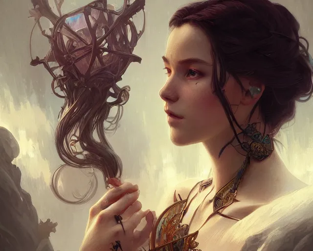 Prompt: photography of richard doyle, deep focus, d & d, fantasy, intricate, elegant, highly detailed, digital painting, artstation, concept art, matte, sharp focus, illustration, hearthstone, art by artgerm and greg rutkowski and alphonse mucha