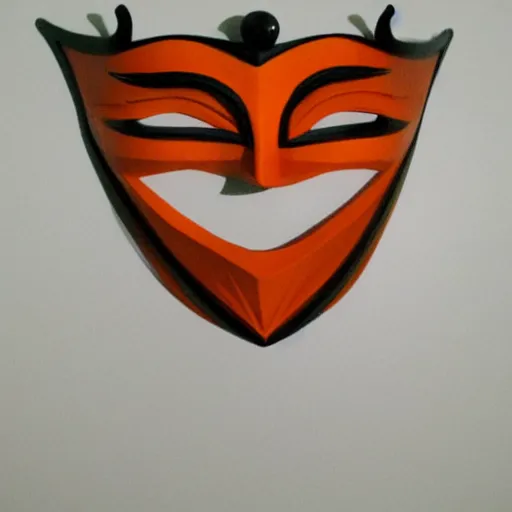 Image similar to orange gothic mask