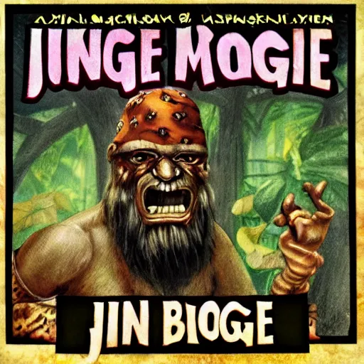 Prompt: jungle boogie man