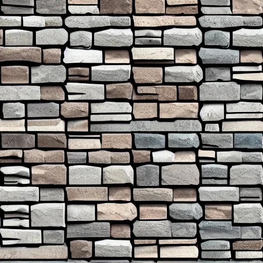 Image similar to stylized stone cladding texture by fortiche - trending on artstation, fortiche production, arcane