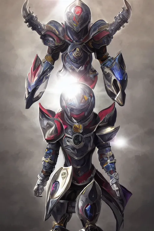 Image similar to helmet armor guardian destiny in witch queen illumination ray tracing hdr fanart arstation by sung choi robot ninja mask and eric pfeiffer and gabriel garza and casper konefal