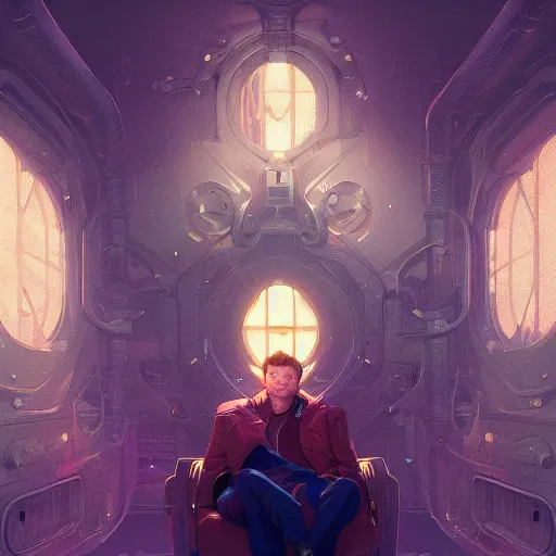 Prompt: Highly detailed portrait of Elon Musk, unreal engine, fantasy art by Greg Rutkowski, Loish, Rhads, ferdinand knab, Makoto Shinkai and Lois van baarle, ilya kuvshinov, rossdraws, Tom Bagshaw, alphonse mucha, global illumination, radiant light, detailed and intricate environment