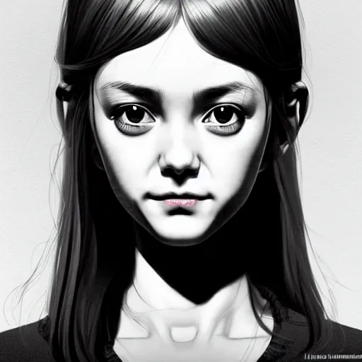 Prompt: bored actress with low eyes and dark circles. underground box office hit, comedy and seventies italian horror movie, unreal engine, intricate, ultra detailed 8 k, ambient occlusion, best, cool, extremely beautiful and aesthetic shape of face and neck, art by hiroaki samura and ilya kuvshinov and rossdraws andy warhol