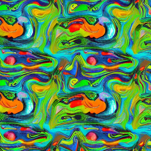 Image similar to psychedelic trippy couch pine forest with woodland critters planets milky way sofa cartoon by dr. seuss