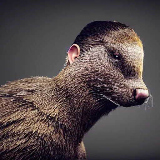 Prompt: hyperrealistic dslr film still of justin bieber disguised a ( ( beaver beaver ) ), stunning 8 k octane comprehensive 3 d render, inspired by istvan sandorfi & greg rutkowski & unreal engine, perfect symmetry, dim volumetric cinematic lighting, extremely hyper - detailed, incredibly real lifelike attributes & flesh texture, intricate, masterpiece, artstation, stunning