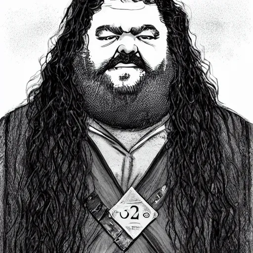 Image similar to Hagrid as the president of the United States