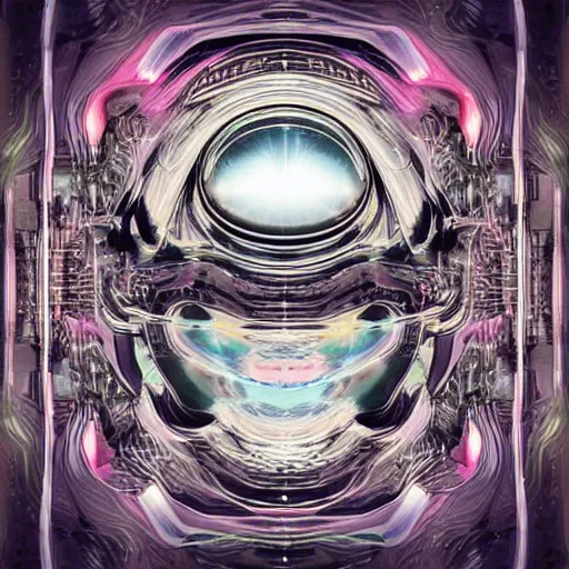 Image similar to infinitesimal maximalist future light pastel chrome futuristic singularity album cover image hi res resolution chrometype acid intricate baroque silver abstract detailed photorealistic cinematic atmospheric high quality wonderful asymmetric render illusion