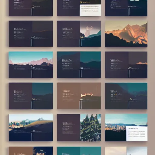 Prompt: modern canva design for presentation, muted colors, 1 6 : 9 aspect ration