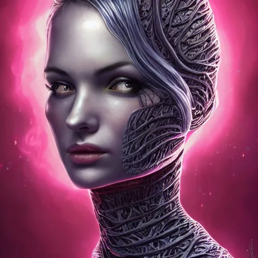 Image similar to painting of a female in a skintight dress, by dan hillier and charlie bowater and artgerm, 4 k, highly detailed, trending on artstation, volumetric lightning, highly detailed, - s 1 5 0
