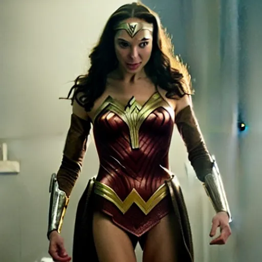 Image similar to film still of gal gadot in cats ( 2 0 1 6 )