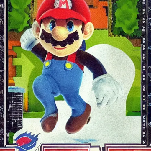 Image similar to mario by studio Toei