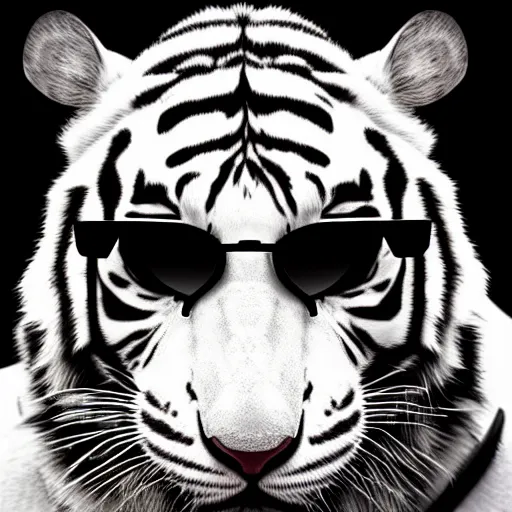 ArtStation - Tiger Line Art