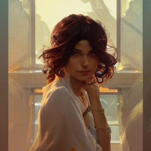 Prompt: hassan el fad, highly detailed, digital painting, artstation, concept art, smooth, sharp focus, illustration, art by artgerm and greg rutkowski and alphonse mucha