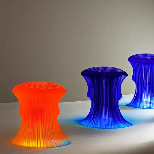 Image similar to the jellyfish stool by Ross lovegrove