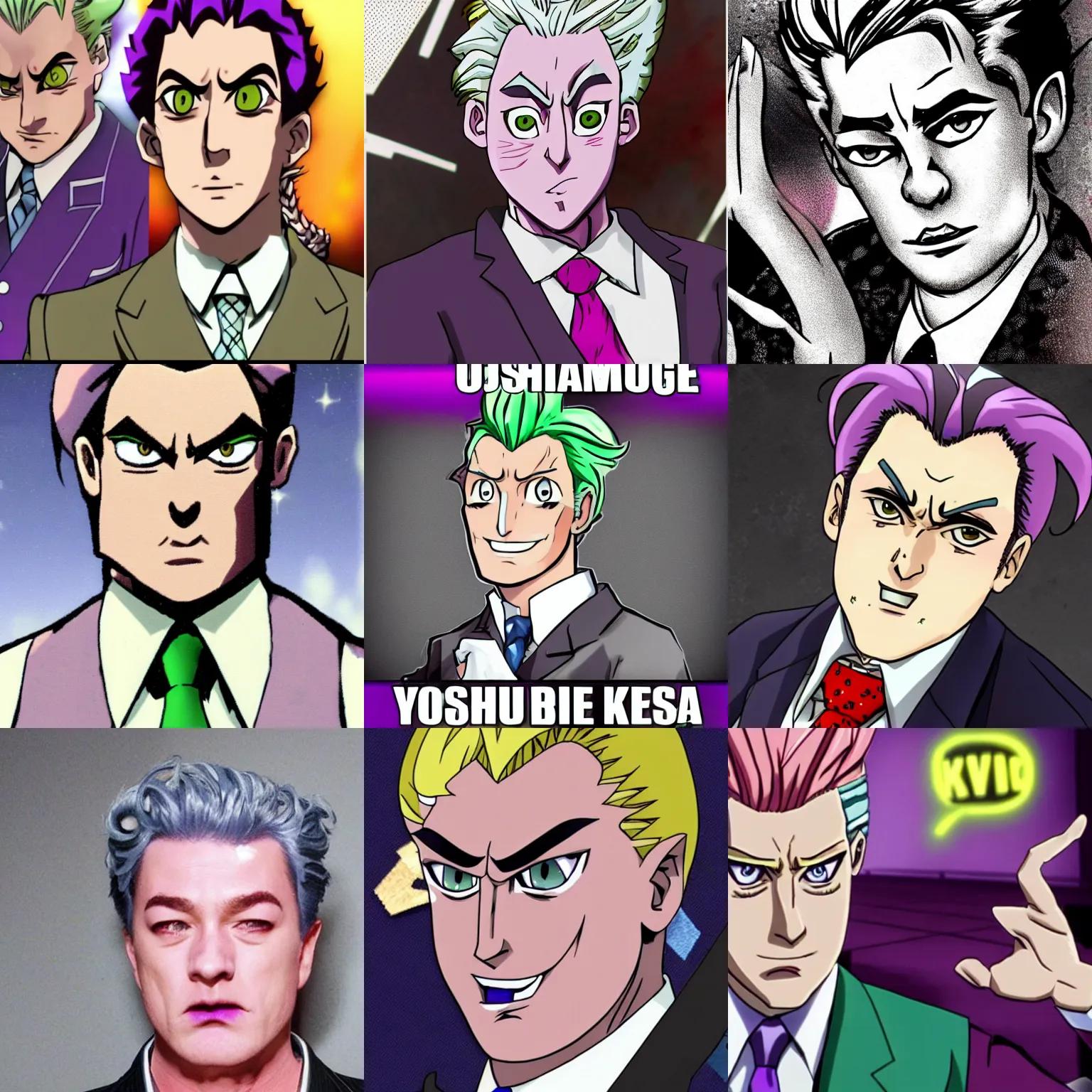 Prompt: yoshikage kira