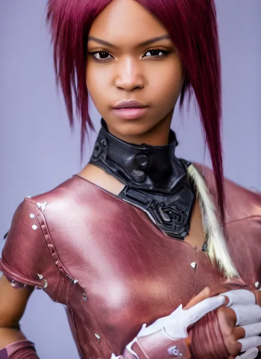 Image similar to a full portrait photo of real - life garnet final fantasy, f / 2 2, 3 5 mm, 2 7 0 0 k, lighting, perfect faces, award winning photography.