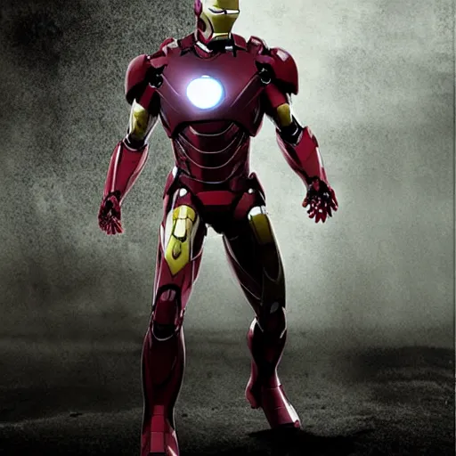 Prompt: Iron Man as a zombie in walking dead Digital art clean 4K quality photo realistic