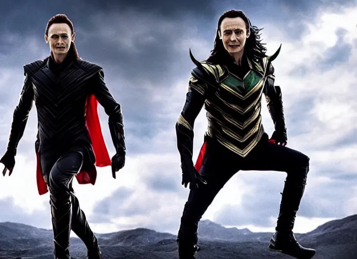 Image similar to action, still from loki ( 2 0 2 1 ), tv series, cinematic