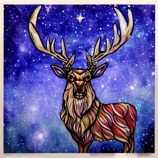 Image similar to cosmic stag