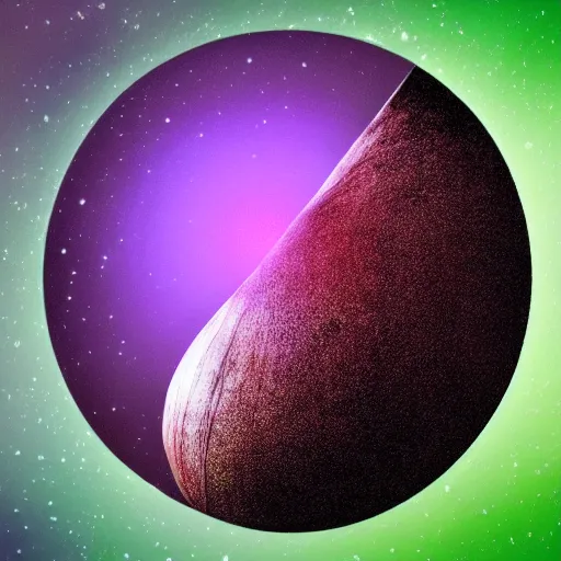 Image similar to the universe evolving causally depicted as layers on an onion, highly detailed