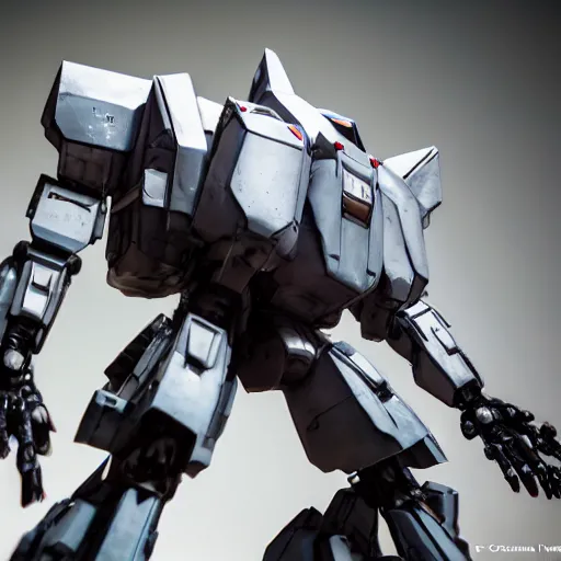 Image similar to full body portrait of a armored core mecha from armored core 6, mecha, cinematic, 8 k, raw, medium close up, canon eos r 5, f / 1. 4,