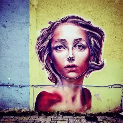 Image similar to beatiful street art in hohloma style, russian hohloma, nice photo