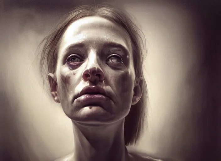 Prompt: photo, young female meth producer, meth lab, cinematic lights, stefan kostic and david cronenberg, realistic, sharp focus, 8 k high definition, intricate, chiaroscuro, elegant, perfect faces, symmetrical face, extremely detailed, hypnotic eyes, realistic, fantasy art, masterpiece zdzislaw beksinski, artgerm