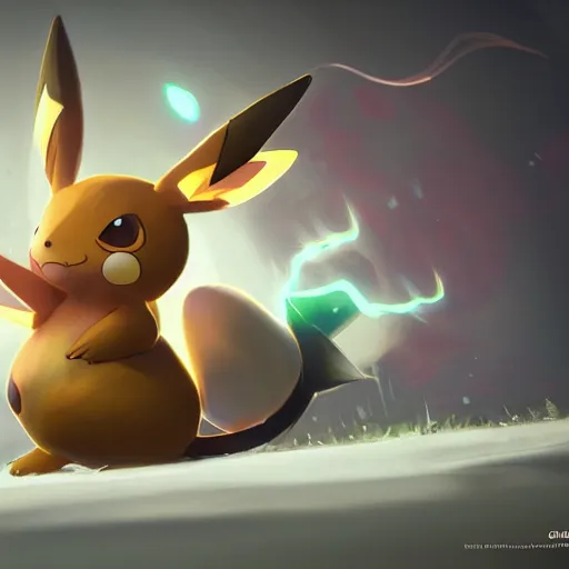 Hãy tưởng tượng một chú thỏ ngộ nghĩnh, lanh lợi và sở hữu khả năng điện động mạnh mẽ! Đó chính là Pokemon Raichu - một trong những loài Pokemon được yêu thích nhất trong loạt trò chơi Pokemon. Những nét vẽ tỉ mỉ và sáng tạo của người hâm mộ trong bức tranh về Pokemon Raichu sẽ khiến bạn như được gặp gỡ chú thỏ năng lượng này ngay trên giấy.