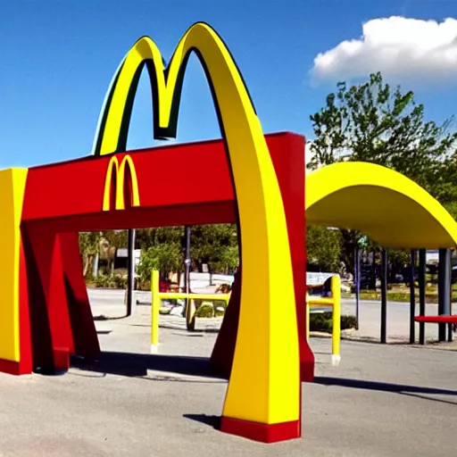 Image similar to McDonalds Play Ground from hell