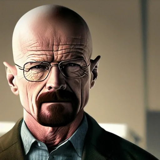 Prompt: walter white in the avengers