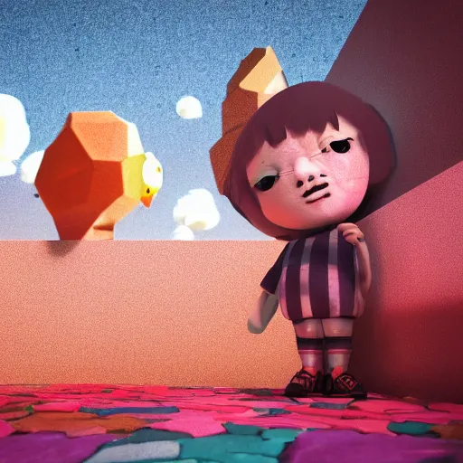 Image similar to hi mark ( akwaaba tommy ), in the style of billelis and stanley kubrick, kawaii colors, photorealistic, epic, super technical, 3 d render