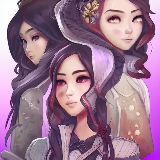 Image similar to detailed beautiful character art on amino, high quality art on artstation
