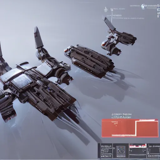 Image similar to hard surface, robotic platform, based on realistic spaceship, 6 claws, symmetric, unreal engine