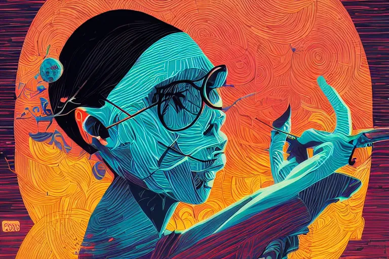 a brain being thrown and tossed, minimalism, tristan Stable Diffusion