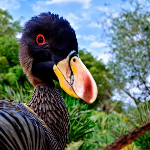 Prompt: actual picture of a dodo bird in a zoo