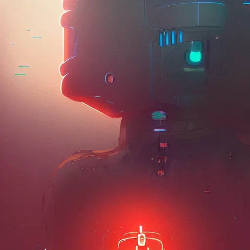 Prompt: illustration of a lonely robot seeks friend, intricate complexity, by greg rutkowski, artgerm, ross tran, conrad roset, takato yomamoto, ilya kuvshinov. 4 k, beautiful, cinematic dramatic atmosphere