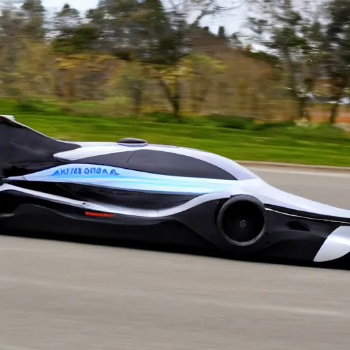 Image similar to aerodynamic car