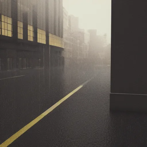 Image similar to lofi, rainy day, mood, headphones, octane render, light leaks 4k premiere pro, hyper realistic